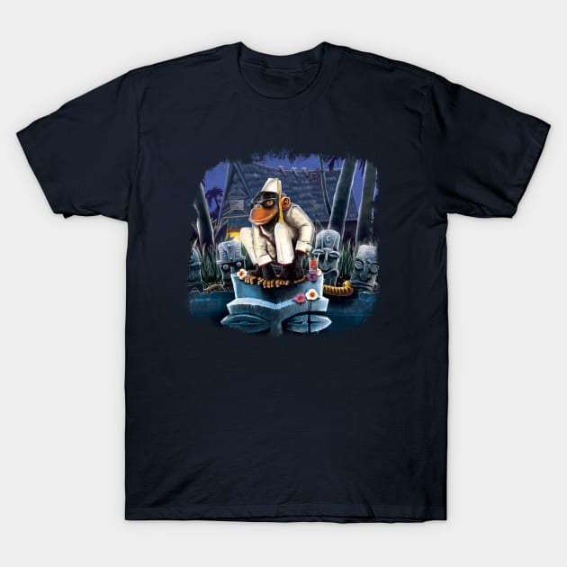 Cosmo At The Moon Palace T-Shirt by zerostreet